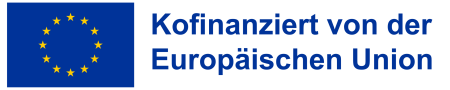Logo der EU bezueglich Foederung
